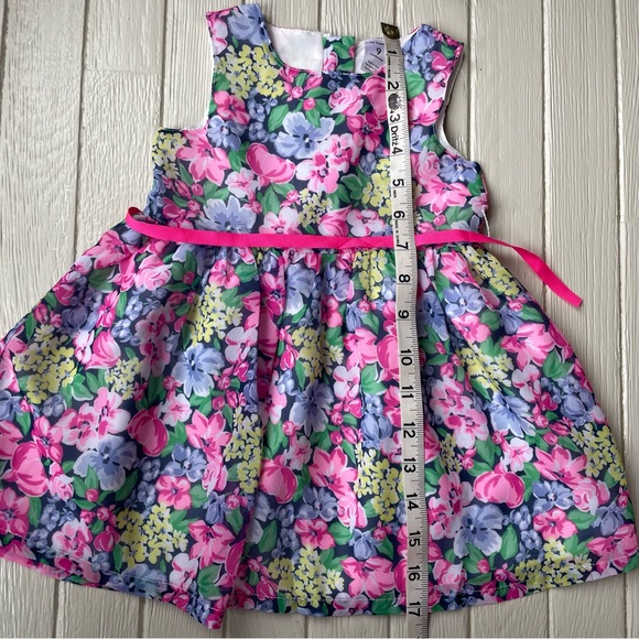 Floral Dress Carter's 9 Months Baby Girl - Picture 3 of 12
